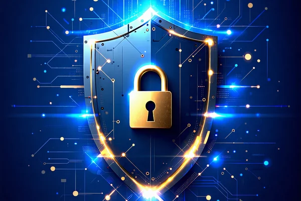 Hình ảnh trừu tượng biểu tượng bảo mật dữ liệu và niềm tin của 8xbet, 8x bet