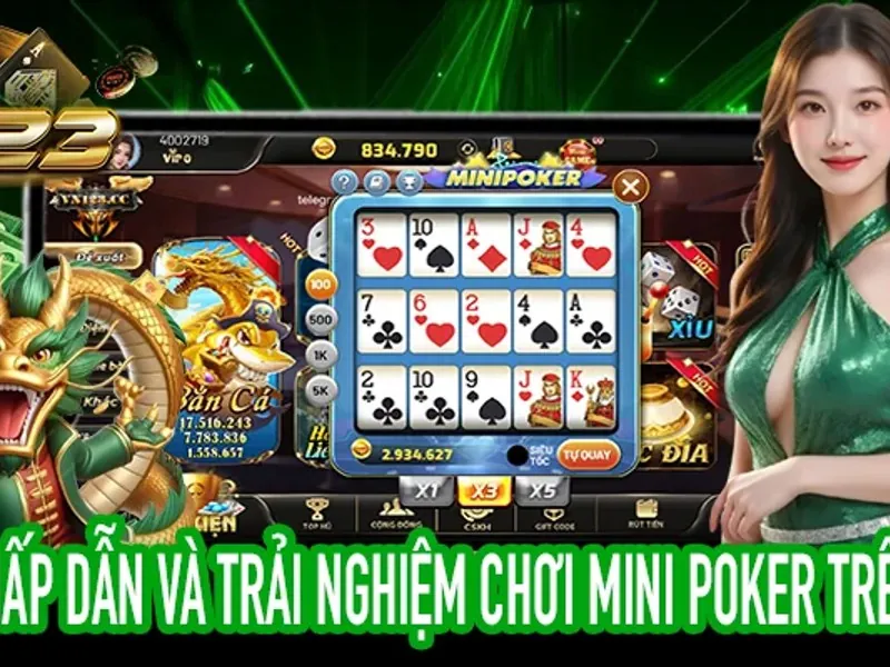 Giao diện nền tảng 8xbet với nhiều lựa chọn trò chơi và cá cược