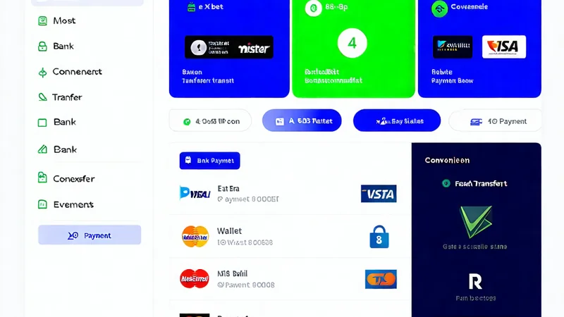 Giao diện nạp tiền vào tài khoản 8Xbet, hiển thị các phương thức thanh toán an toàn và nhanh chóng.