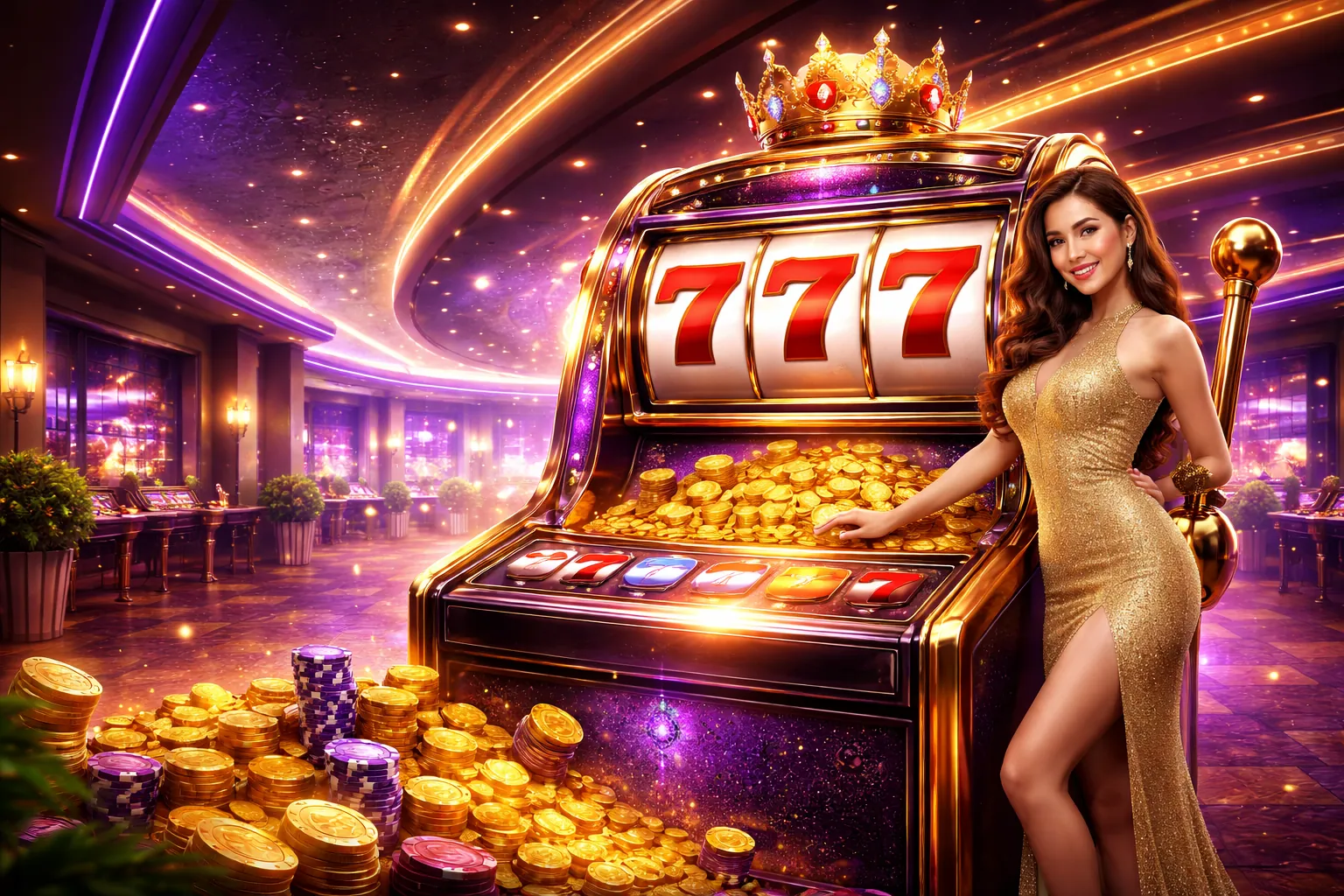 Hình ảnh máy đánh bạc hàng đầu tại 8xbet