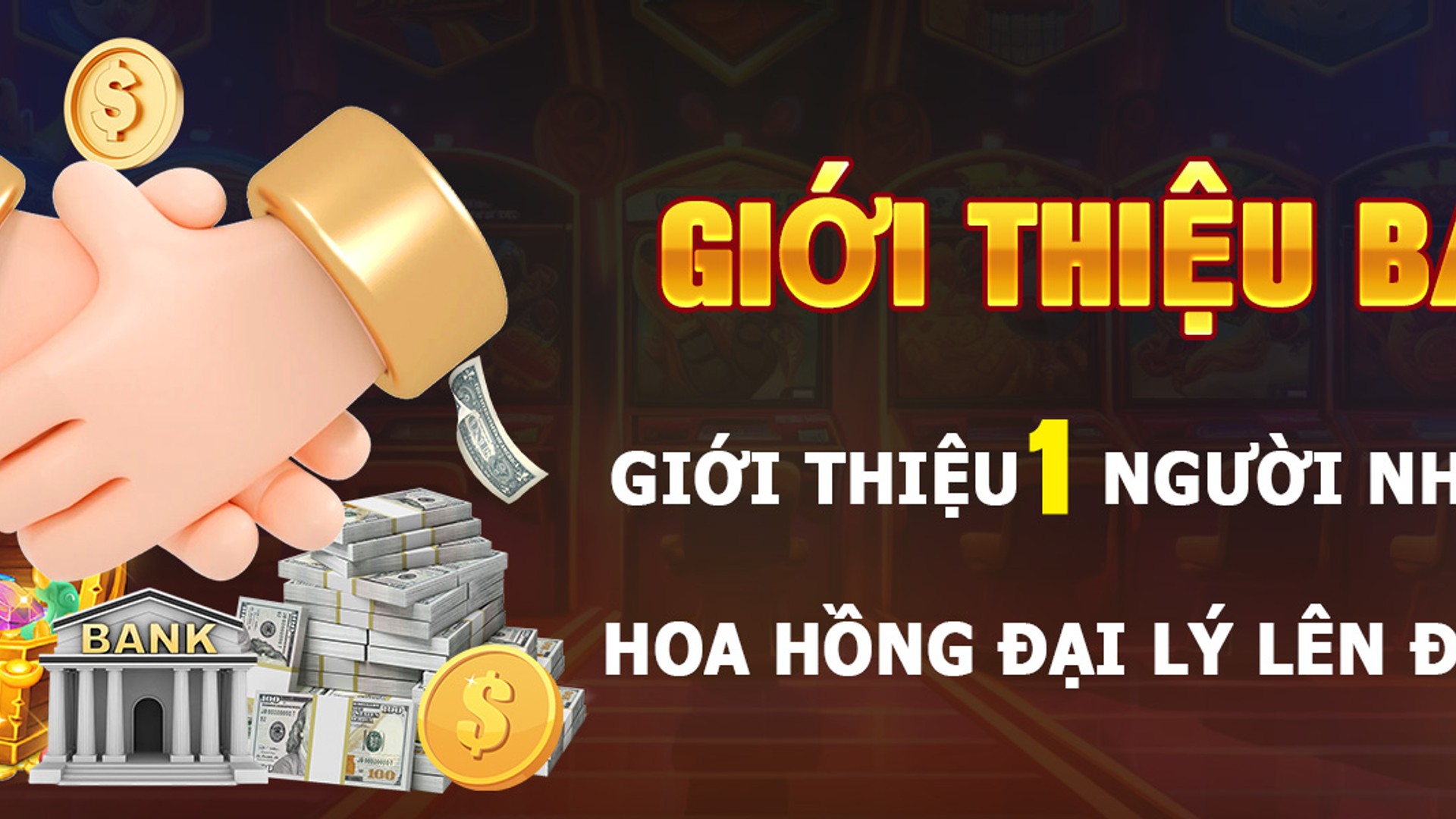 Hình ảnh chính chương trình giới thiệu bạn bè 8xbet với hai người bạn vui vẻ và tiền thưởng