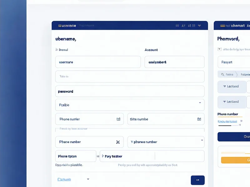 Giao diện biểu mẫu đăng ký 8xbet, 8x bet với các trường thông tin cần điền rõ ràng, hướng dẫn người dùng nhập liệu chính xác.